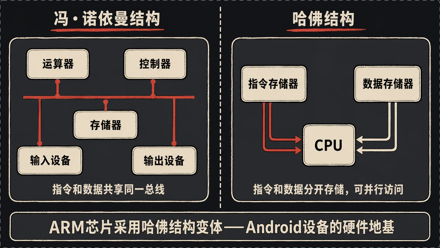 计算机体系结构对比