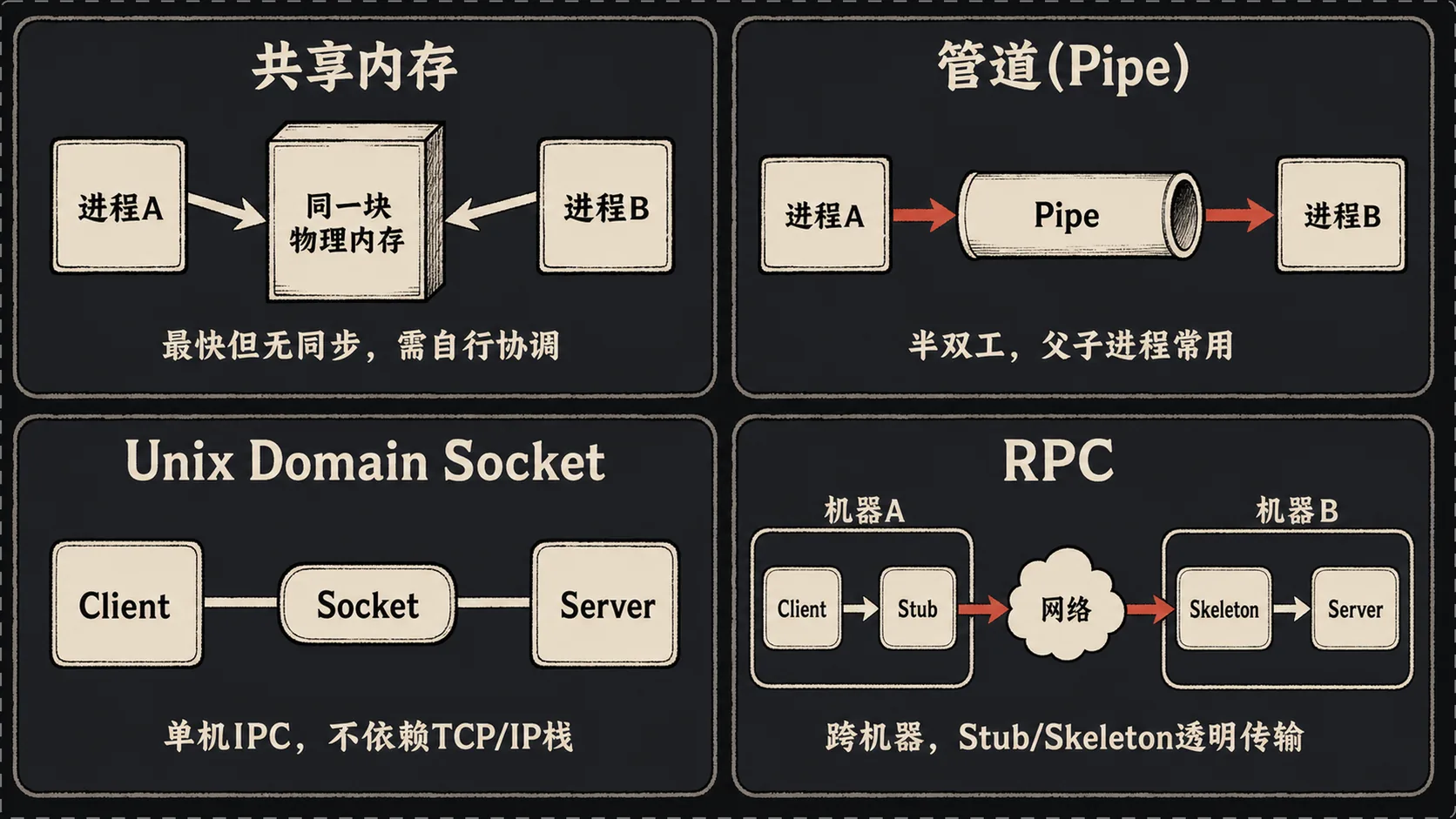 IPC机制对比图